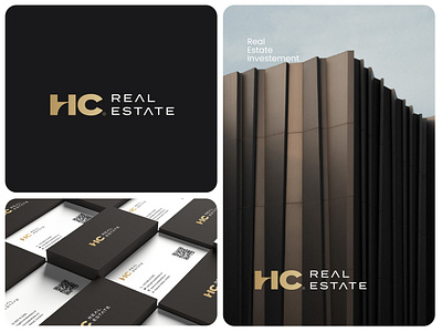 HC - Real Estate Investement building logo construction company logo house logo investment logo logo creation logo maker property logo real estate logo realtor logo
