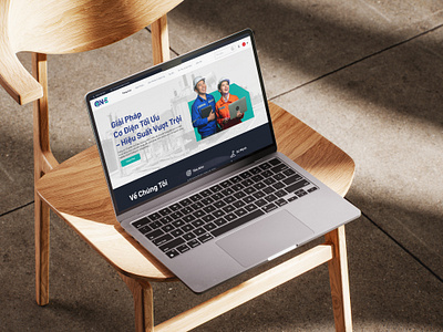 Quang Ninh Power - UX UI website design design ui ui design ui website design user experience design user interface design ux design website design