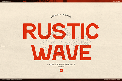 Rustic Wave | Vintage Hand Drawn casual