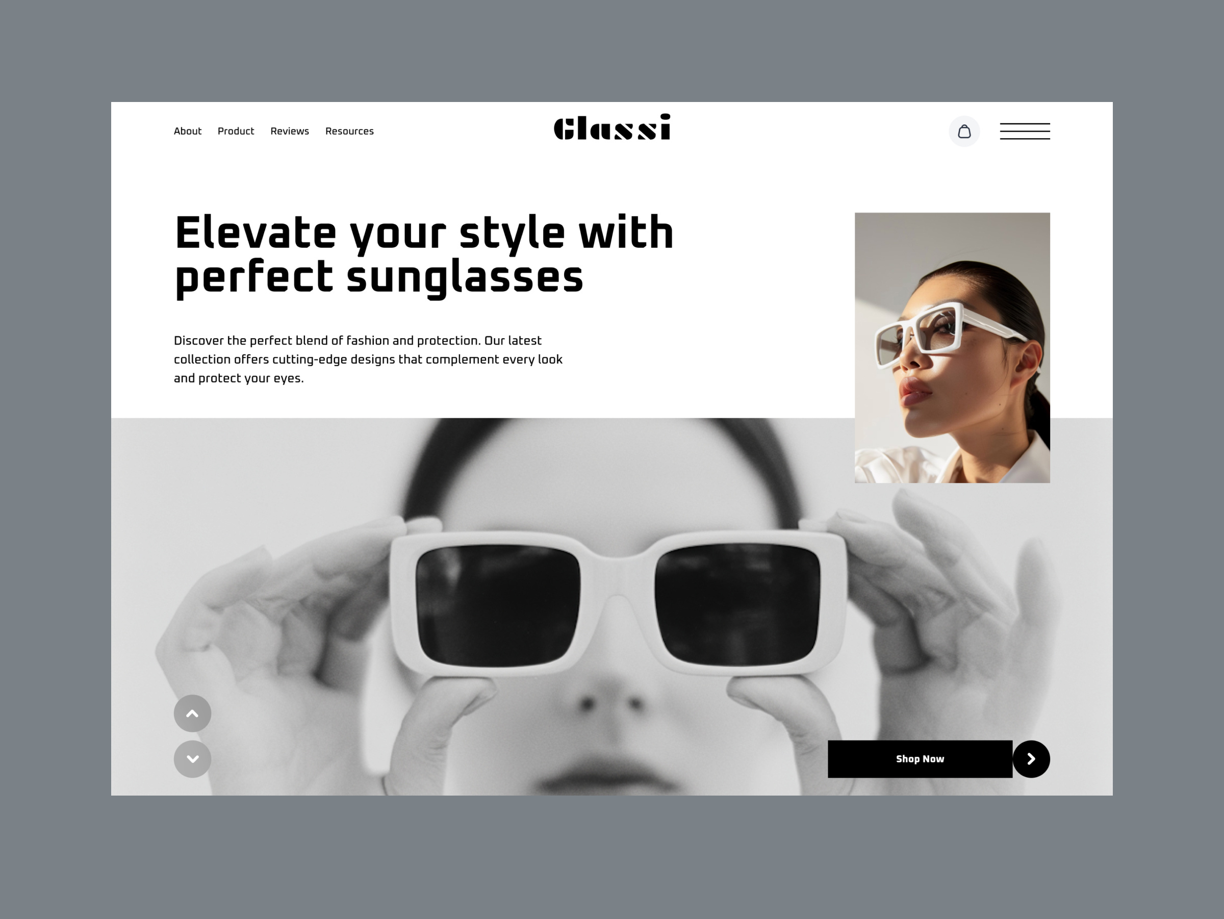 Example of Premium Landing Page Design