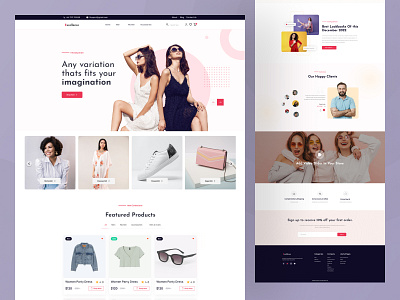 Excellence - Fashion eCommerce Website add to cart business checkout clothes shop clothing clothing brand delivery ecommerce fashion landing page marketing online shopping product page shop style uiux web design website women fashion woocommerce