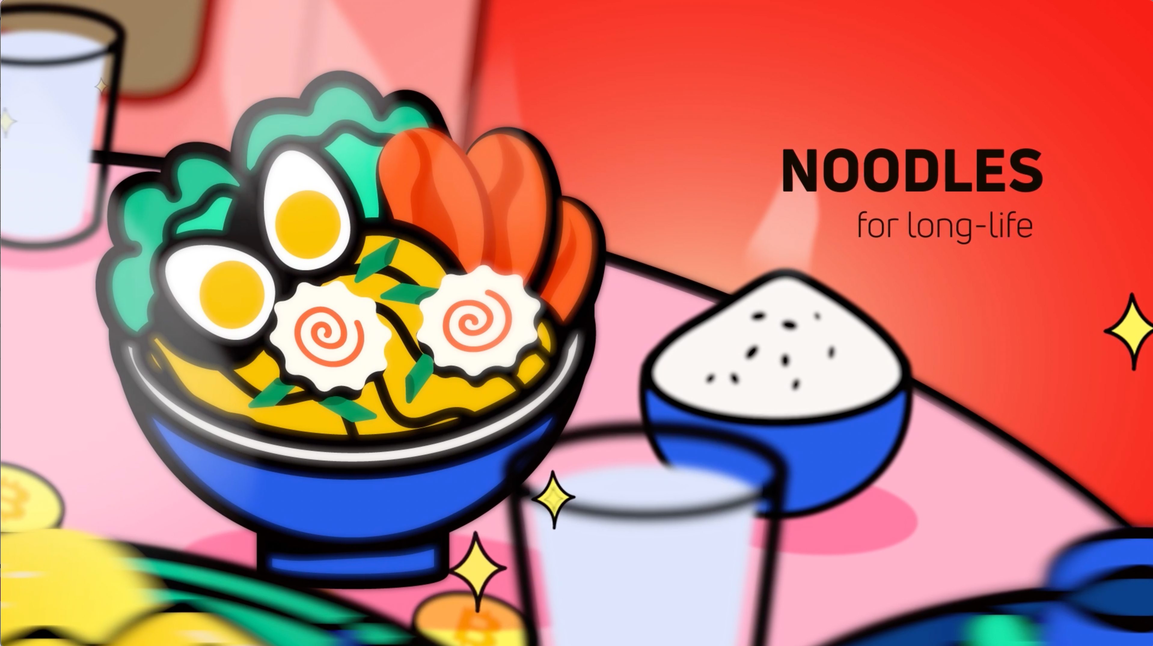 Chinese New Year animation concept art crypto graphic design motion graphics