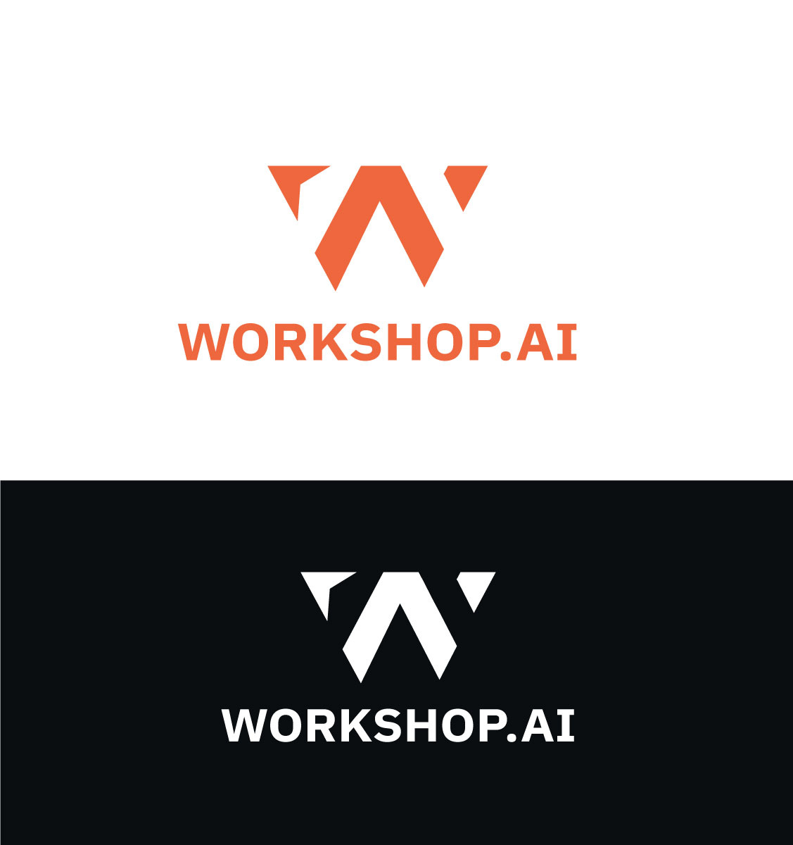 Abstract w logo branding graphic design logo