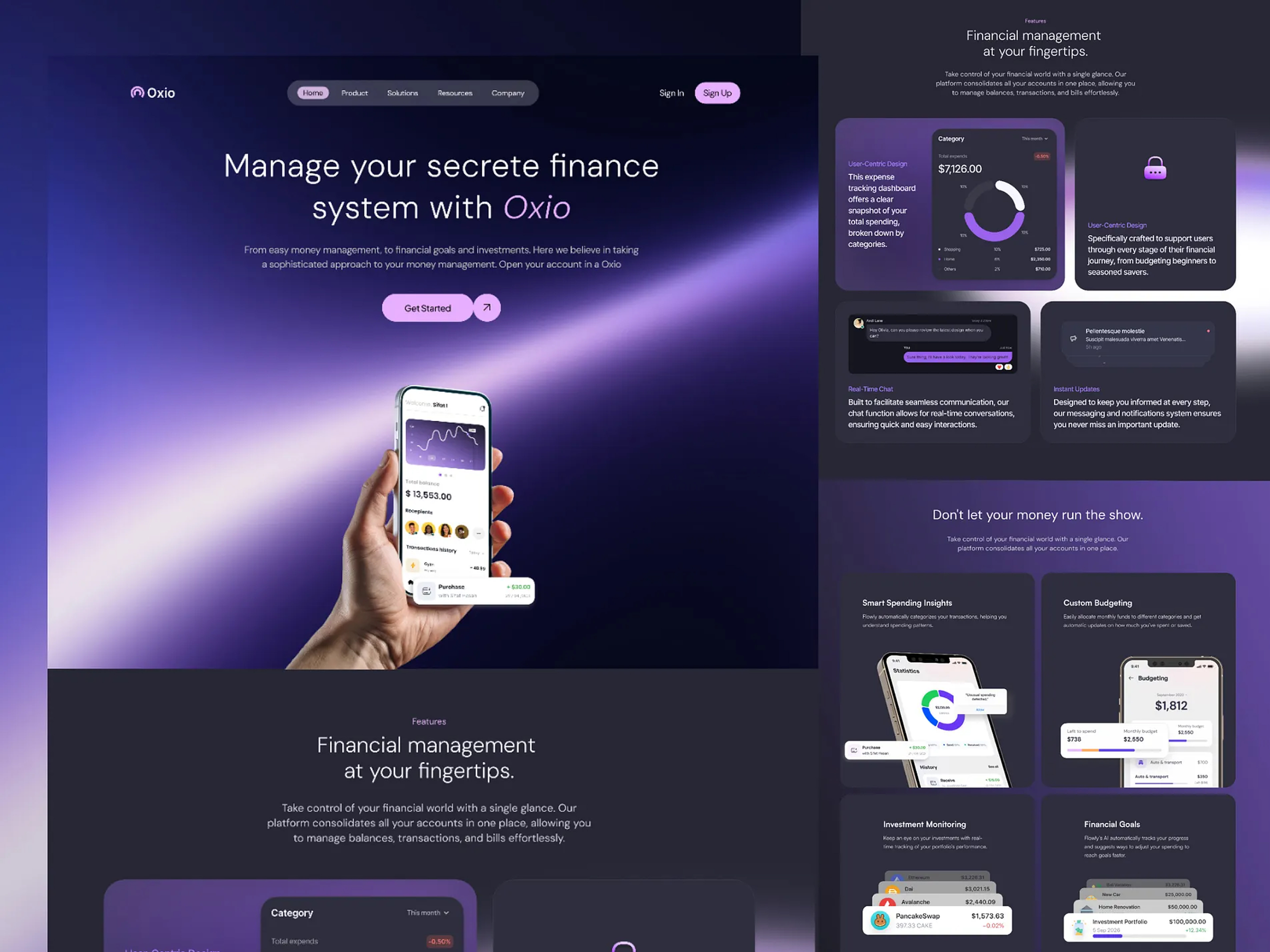 AI Finance App Landing Page ai app landing page ai finance app landing page ai landing page ai website app landing page finance finance app finance app landing page fintech app landing page fintech landing page fintech website landing page mobile app landing page online banking saas landing page saas website uiux design web design website