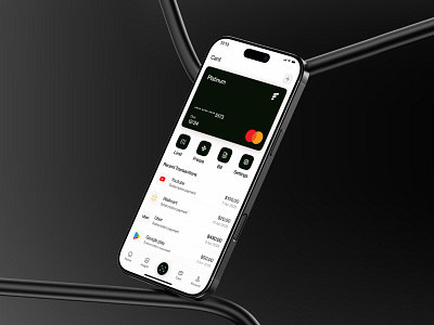 Mobile Banking App app app design bank app banking app credit card design finance financial app fintech app investment app mobile app mobile banking personal finance ui
