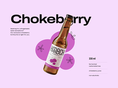 KMBCH - Landing page 3D & motion for a beverage brand 3d animation beverage brand clean ecommerce website fmcg website landing page landing page design minimal motion design motion graphics scroll animation web design website design