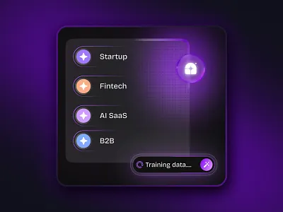 Adaptive Intelligence UI – Bento Card Design ai bento bento cards design interface minimal product service startup ui ui cards ux web