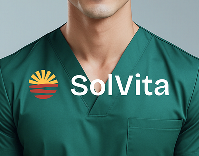 SolVita — Infusion Therapy, Healthcare Logo & Brand Identity brand strategy