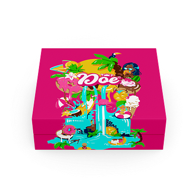 DOE DONUTS - Packaging design design graphic design packaging tshirt