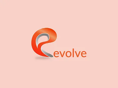 3D Logo Design For EVOLVE Brand. 3d animation branding design graphic design illustration logo ui ux vector