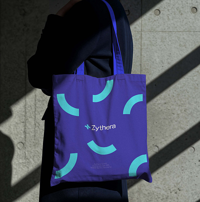 Eco-Friendly Tote Bag Design for Zythera branding corporateidentity design graphic design logo
