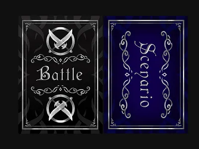 Custom Back Cards Template 2dartist board boardgame branding cardgame design gameassets graphic design illustration logo ui