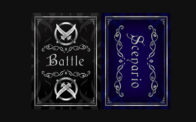 Custom Back Cards Template 2dartist board boardgame branding cardgame design gameassets graphic design illustration logo ui