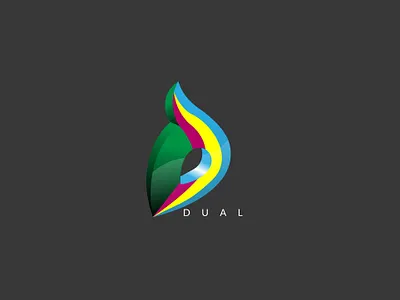 3D Logo Design For DUAL Brand. 3d animation branding design graphic design illustration logo ui ux vector
