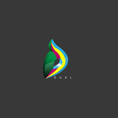 3D Logo Design For DUAL Brand. 3d animation branding design graphic design illustration logo ui ux vector