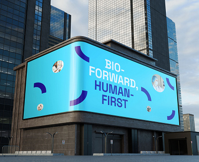 Large-Scale Biotech Billboard – Zythera billboard branding corporateidentity graphic design logo posterdesign