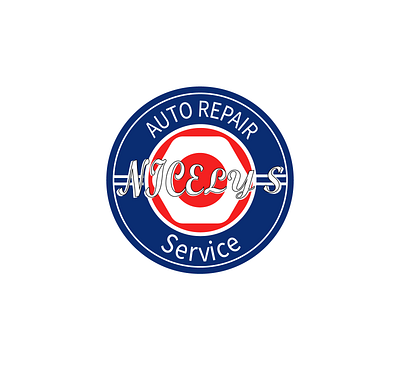 Vintage Auto Repair Logo – Competition Entry american vintage auto repair branding classic style garage logo logo contest retro badge retro logo vintage logo