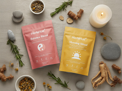 Balance Ritual and Morning Ritual Product Packaging Design 3d balance ritual brand identity branding electrolytes powder food packaging graphic design logo morning ritual motion graphics packaging packaging design pouch design pouch packaging design product design product packaging design uiux web design website website design