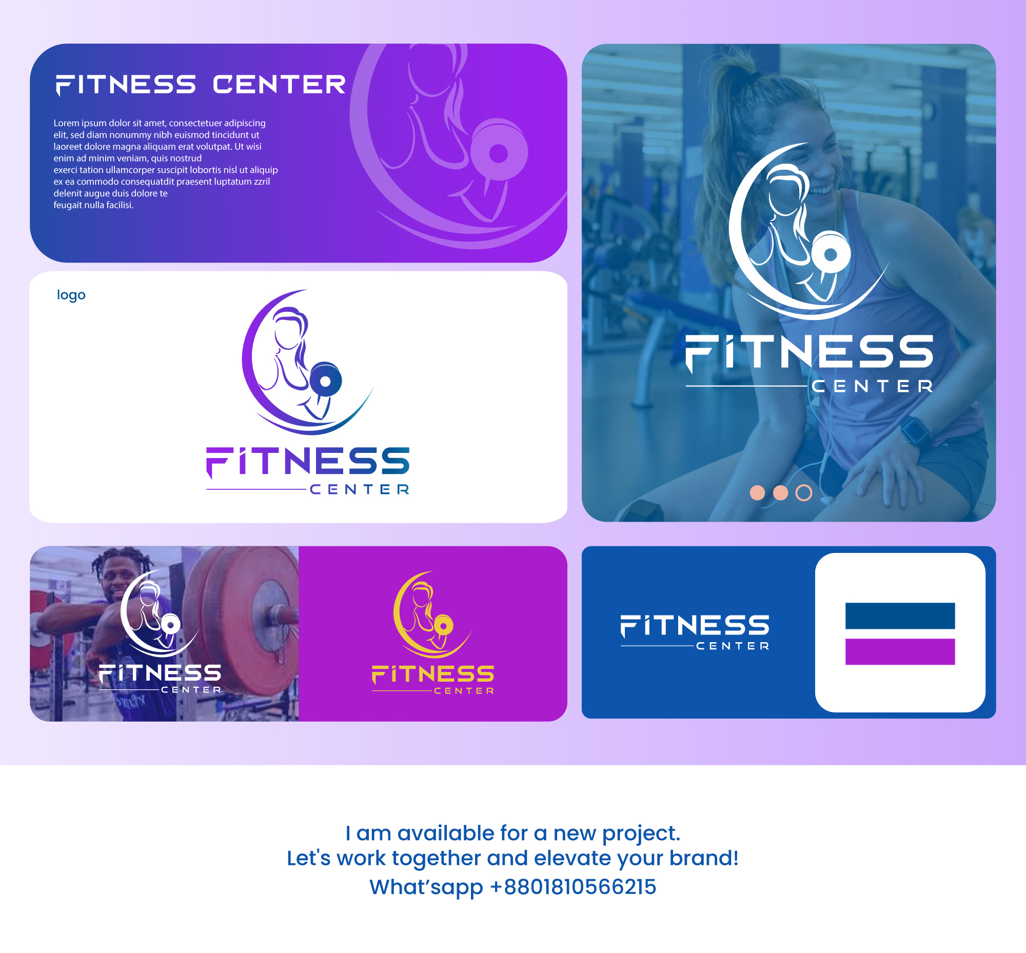 Fitness Center logo,gym logo, Sport fitness logo branding design sport target