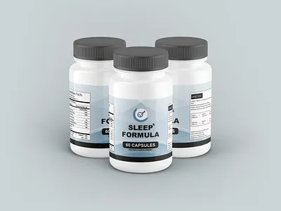 Medicine Supplement Bottle Label Packaging Design bottle branding business business identity calcium capsule fitness jar label label design marketing medication medicine multivitamin omega package packaging protein supplement tablet