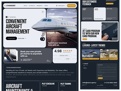 Private Jet Booking Website Design aircraft aircraft website airline website jet booking company website landing page landing page design modern website private jet private jet booking website private jet website professional website service website travel website ui ui design ux ux design web design website website design