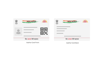 Aadhar Card Concept Illustration Lottie Animation aadhar animation aadhar card aadhar card illustration animation documentation documents id card animation id card design illustration indian documents indian id card indian identity card lottie animation motion graphics