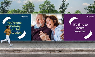 Insurance Billboard Design – Lynsure Branding affichedesign billboard billboarddesign branding graphic design logo outdoor outdoordesign
