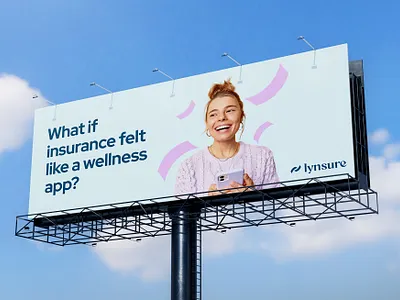 Outdoor Billboard Design – Lynsure Insurance billboarddesign branding corporateidentity design graphic design logo