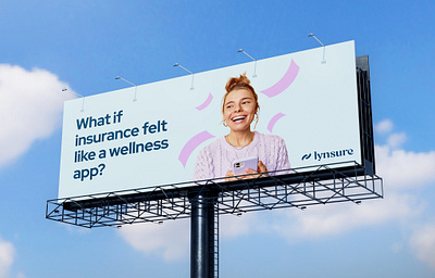 Outdoor Billboard Design – Lynsure Insurance billboarddesign branding corporateidentity design graphic design logo