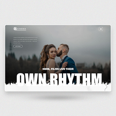 CINEMA FILM GRAPHIC WEBSITE DESIGN app branding cinema design elementor figma film graphic design illustration landing page logo ui ui design uiux vector web web design website website design wordpress