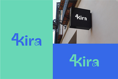 Logo Design for 4kira abstract logo branding clean logo creative logo customlogo designdaily graphic design logo logo design logoinspiration logolove minimal logo motion graphics visualidentity