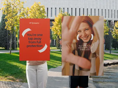 Outdoor Poster Campaign – Lynsure affichedesign branding corporateidentity design graphic design logo posterdesign