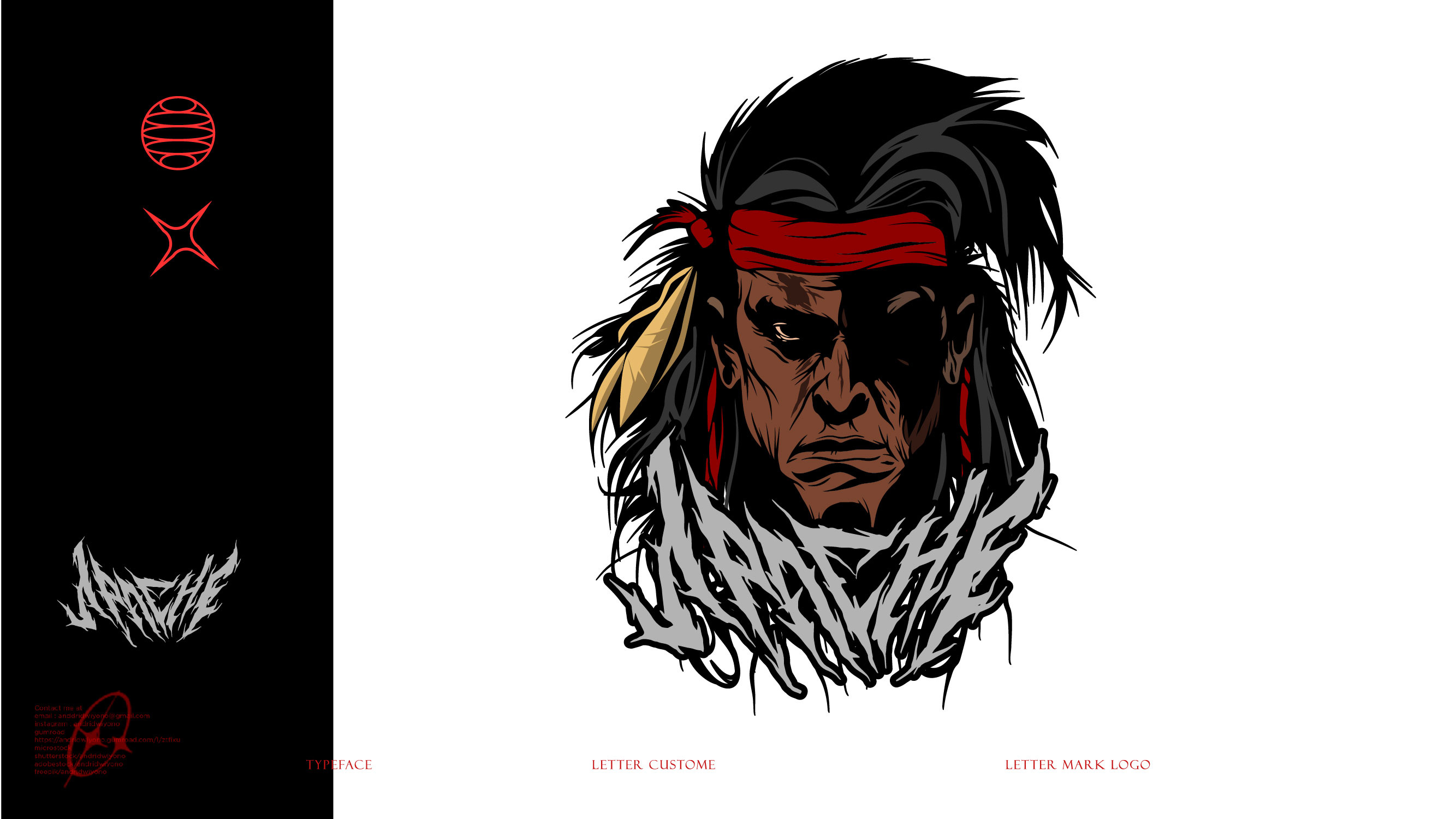 APACHE american apache art branding design graphic graphic design head illustration indians logo mascot people vector war