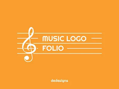 Music Logo Folio (For Sale) for sale logo logodesign music sale
