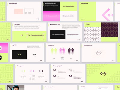 Compsmith Brand Guidelines app branding design graphic design logo typography ui