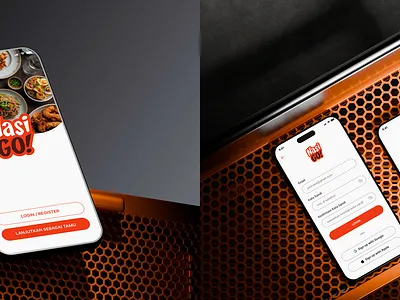 Login Page in Nasi Go! – Food Ordering App appconcept appdesign appinterface appprototype appui cleanui foodapp foodbranding foodui interfacedesign login login page minimaldesign mobileapp mobileexperience mobileui moderndesign uidesign userinterface uxdesign