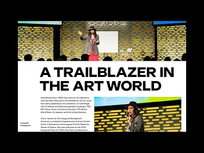 Aida Murad | Web Design editorial editorial design grid grids lay out swiss swiss design type typography ui uiux ux web web design website website design