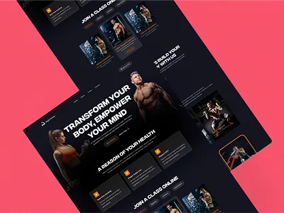 Fitness & Gym Website Design businessgrowth digitalbranding fitness fitnessindustry gym gymwebsite healthfitness landing page recruitment uiux webdesign