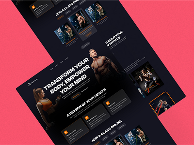 Fitness & Gym Website Design businessgrowth digitalbranding fitness fitnessindustry gym gymwebsite healthfitness landing page recruitment uiux webdesign