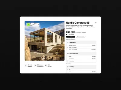 Modular home configurator configurator design modular home real estate ui ux uxui