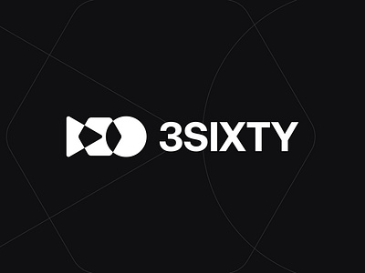 360 logo design 360 brand branding circle connection finance fintech group hexagon logo overlap saas sixty smart tech timeless triangle web3