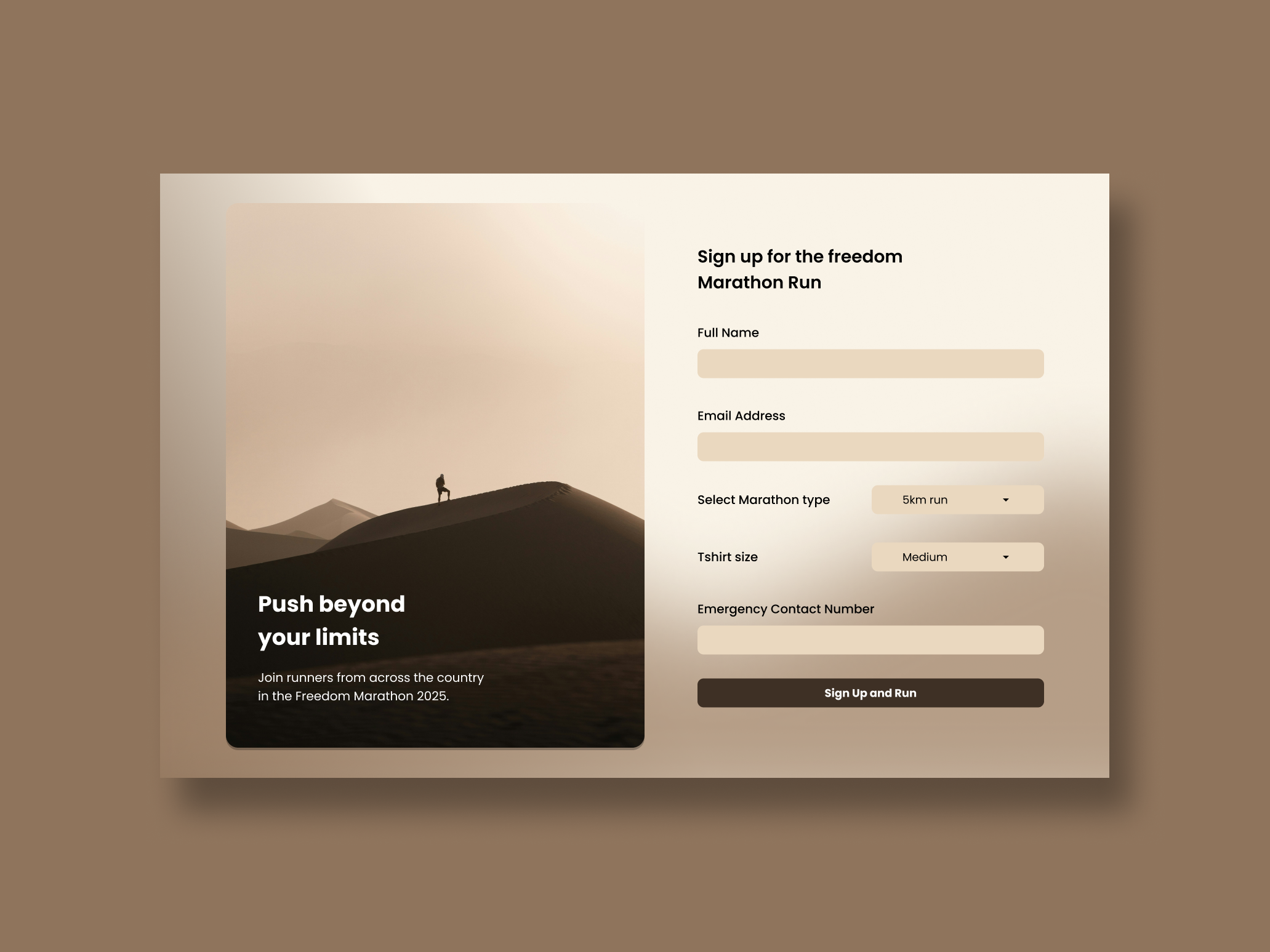 Daily UI 001 branding graphic design ui