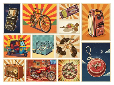 Nostalgic Childhood Memories of the 90s in Bangladesh 90s 90s bangladesh 90s cdi honda 90s cycle 90s illustration 90s kids memory bangladesh 90s tempu ai bangladeshi 90s illustration illustration nano banana nostalgic old memories bangladesh retro vintage