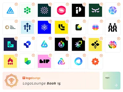 27 Logos Selected for LogoLounge Book 15 award blockchain brand branding design design subscription gradient hexagon icon logo logo mark logotype mark monogram tech technology timeless web3