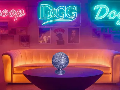 Neon Product Photography - Dream world style game design imagined world neon