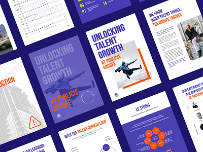 HR strategy pitch deck branding graphic design presentation design