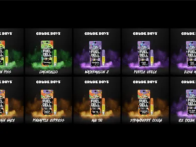 Crude Boys Fuel Cells 1g 510 Vapes