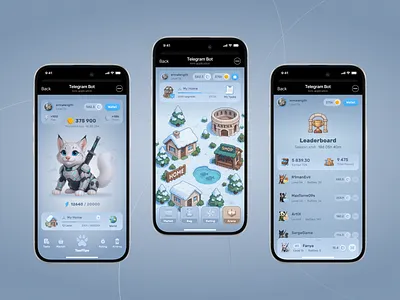 ToolTipe - Game World airdrop app coin crypto design earn game interface product tap tap to earn telegram toglas trend ui ux web3