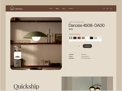 Single Product Details Page add to cart page landing page design light website lighting app design lighting landing page design lighting product page design lighting web design lighting website design minimal design minimal web design order page product details page design product page design single product details page single product page uiux uiux design ux design