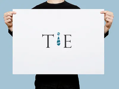 Tie (Revisited) | Typographical Poster clothing font graphics illustration letters poster serif simple text typography